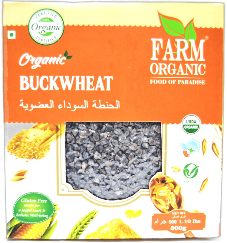 Farm Organic Buckwheat Whole 500g