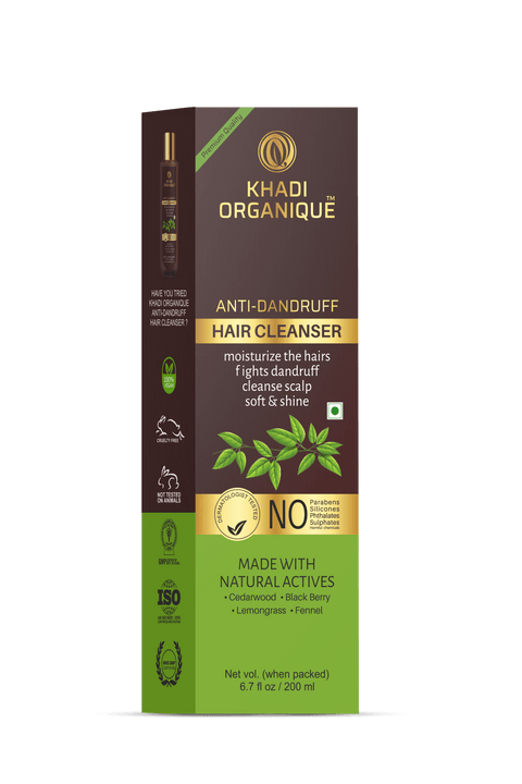 Khadi Organique Anti Dandruff Hair Cleanser 200ml