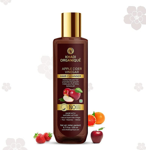 Khadi Organique Apple Cider Vinegar Hair Cleanser 200ml
