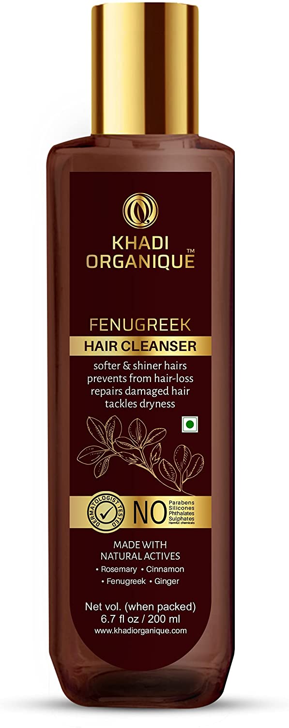 Khadi Organique Fenugreek Hair Cleanser 200ml
