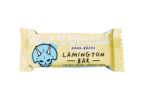 Blue Dinosaur Bar - Lamington 45g