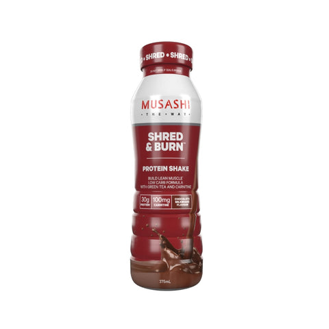 Musashi Shred & Burn Chocolate Shake - 375ml
