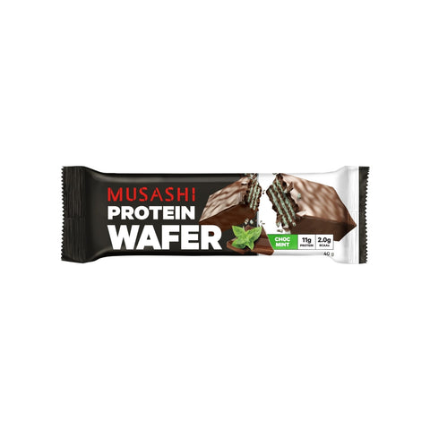 Musashi Protein Wafer Choc Mint - 40g