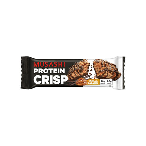 Musashi Protein Crisp Vanilla Caramel - 60g