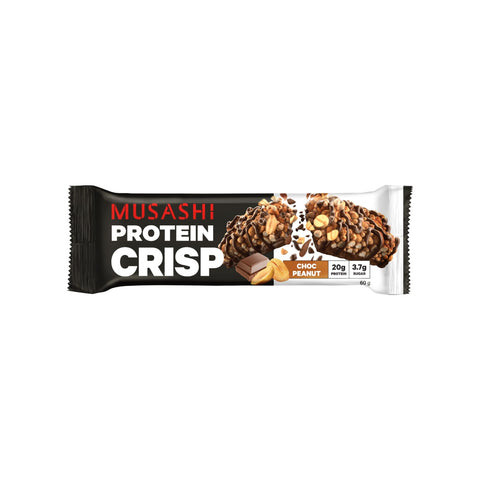 Musashi Protein Crisp Choc Peanut - 60g