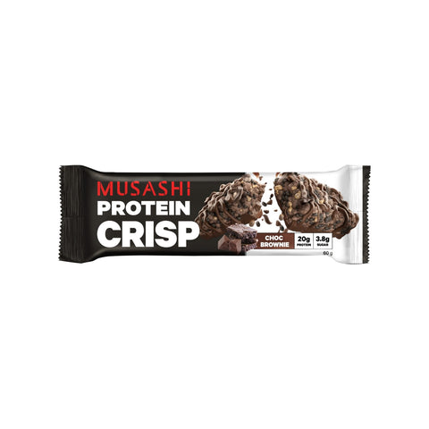 Musashi Protein Crisp Choc Brownie - 60g
