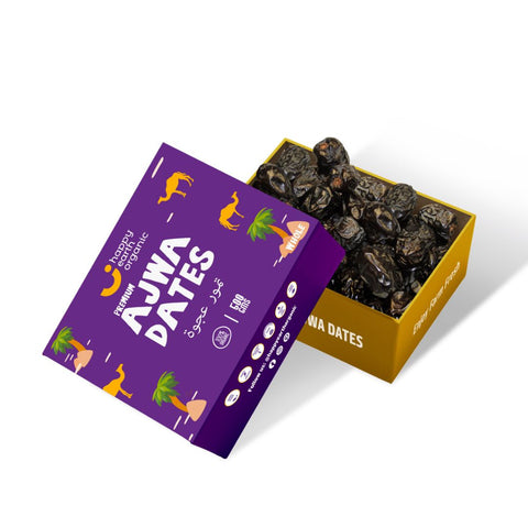 Happy Earth Organic Plain AJWA Dates 500g