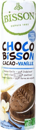 Bisson Choco Bisson Cocoa & Vanilla Spelt Biscuits 300g | Organic, No Palm Oil