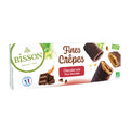 Fines Crêpes Chocolat Noir organic wafer rolls, no palm oil, 90g