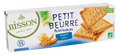 Bisson organic Petit Beurre pure butter shortbread biscuits, 150g box - Biorganic Dubai