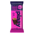 Plaay Knockout Cookies and Cream 100% Clean Chocolate Snack Bar, 35g pack, Biorganic Dubai