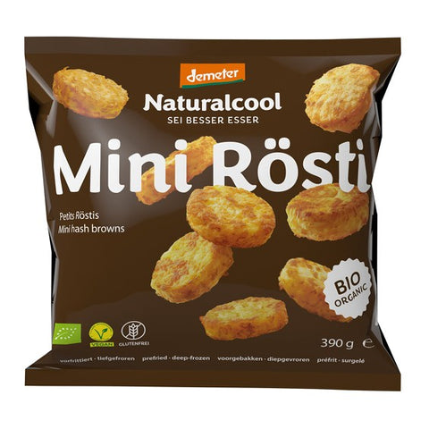 Natural Cool Organic Mini Hash Browns 390g