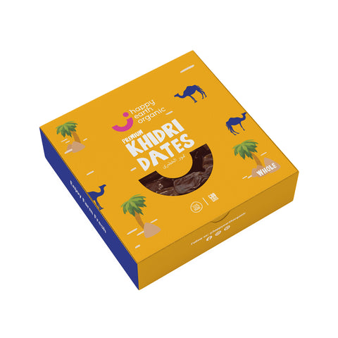 Happy Earth Organic Plain KHIDRI Dates 500g