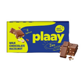 Plaay milk chocolate hazelnut bar, 50g - Biorganic Dubai