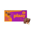 Plaay milk chocolate toffee almond bar, 50g - Biorganic Dubai