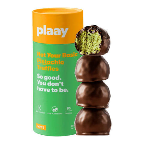 
Plaay Hands Off My Hands Pistachio Truffles, 4-pack, 60g tube - Biorganic Dubai