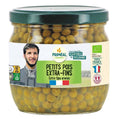 Primeal Organic Extra-Fine Green Peas jar, healthy French peas, 370ml, Biorganic Dubai