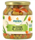 Primeal Organic Vegetable Macédoine jar, healthy mixed vegetables, 370ml, Biorganic Dubai