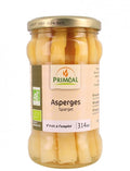 Primeal Organic Asparagus jar, healthy ready-to-use vegetable, 314ml, Biorganic Dubai