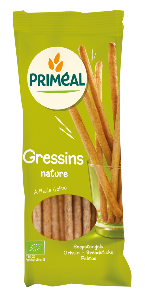 Primeal Olive Oil Breadsticks - 120g