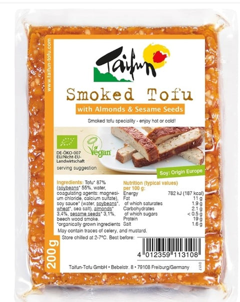 Taifun Smoked Almond and Sesame Tofu 200g