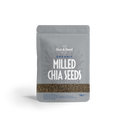 Sun & Seed Organic Milled Chia Seeds pouch, cold milled chia seed, 250g pack