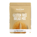 Sun & Seed Organic Gluten Free Bread Mix pouch, 300g pack, Biorganic Dubai