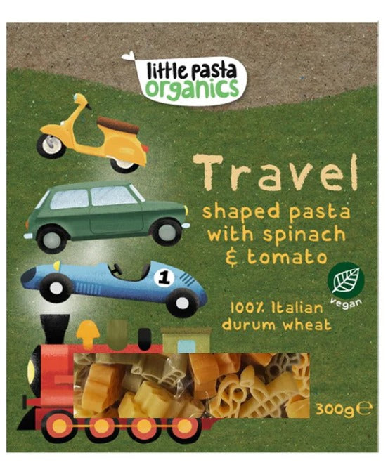Little Pasta Organics  Travel Shaped Pasta 250g