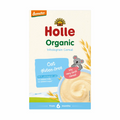 Holle organic wholegrain cereal packaging with a cartoon koala on a white background