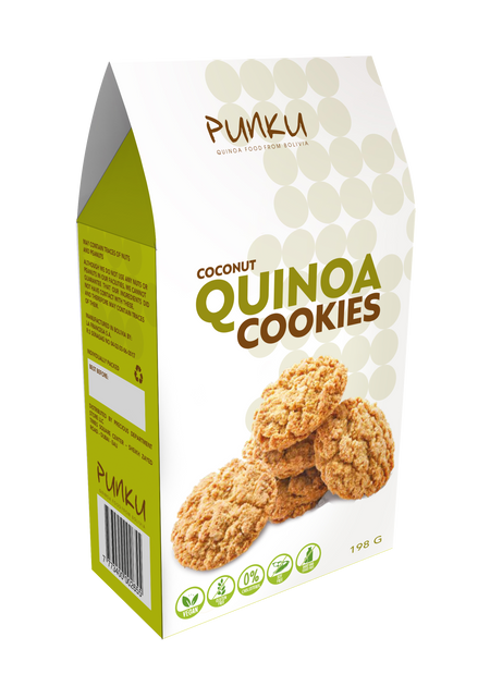 Punku Quinoa Coconut Cookie 198g (12 individuals)