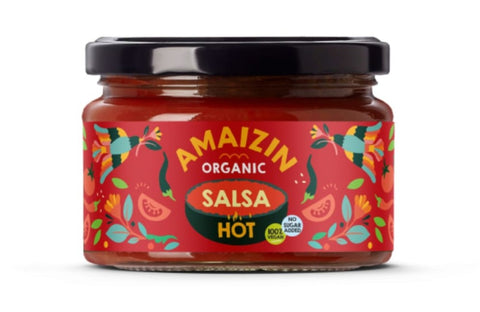 Amaizin Salsa Chip-Dip Hot - 260g