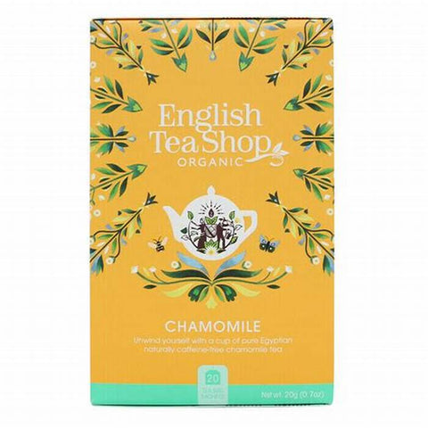 English Tea Shop Organic Chamomile Tea 20bgs