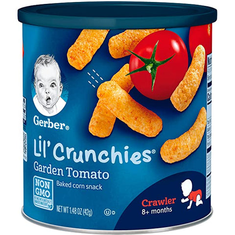 Gerber LIL' CRUNCHIES Garden Tomato 42g