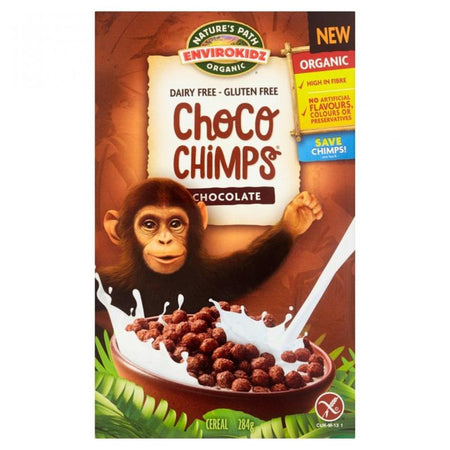 Nature's Path Envirokidz Organic Chocolate Choco Chimps 284g