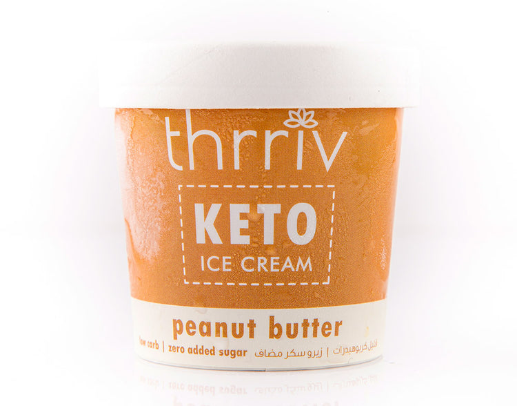 Thrriv Keto Ice Cream Peanut Butter 500ml