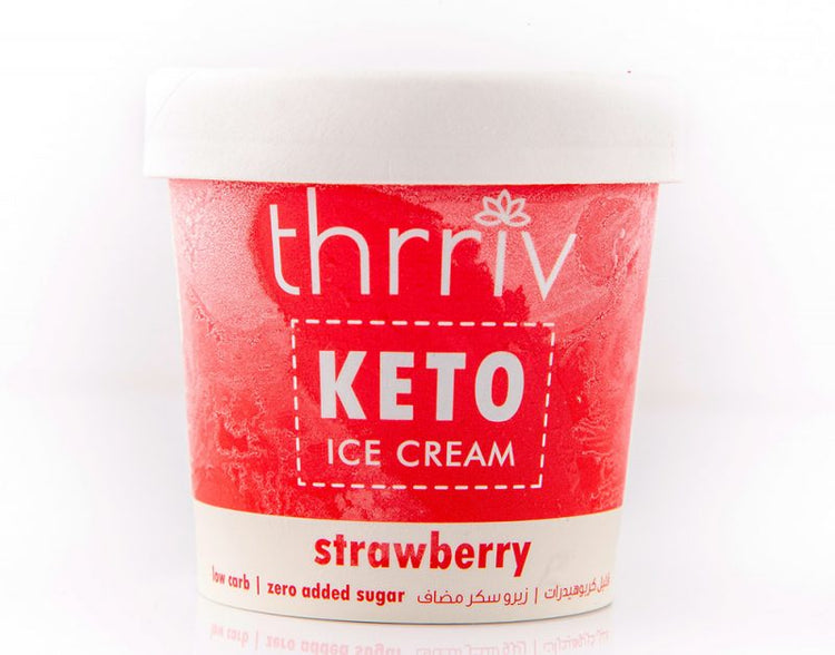 Thrriv Keto Ice Cream Strawberry 500ml