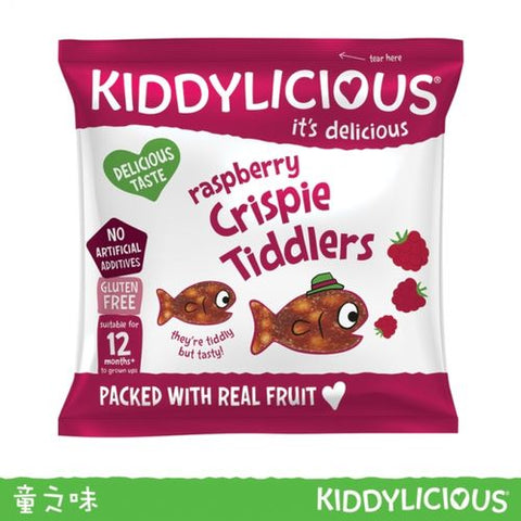 Kiddylicious Raspberry Crispie Tiddlers 12g
