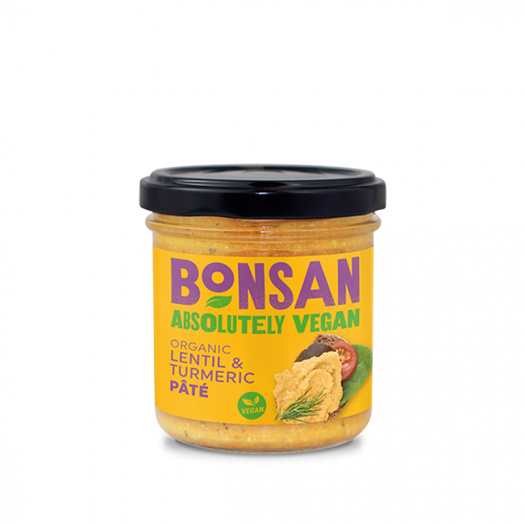 Bonsan Organic Lentil & Turmeric Pate 140g