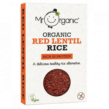 Mr. Organic Red Lentil Rice 250g