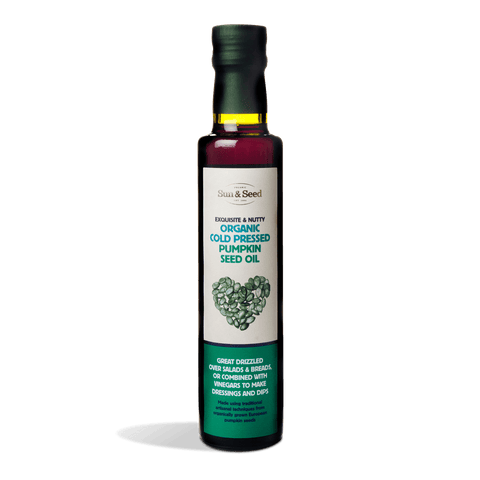 Sun & Seed Organic Cold Pressed Pumpkin Seed Oil 250ml