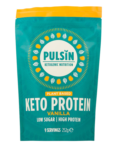 Pulsin Plant Based Keto Protein Vanilla 252g