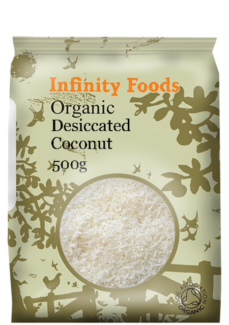 Infinity Foods Organic Desiccated Coconut 500g