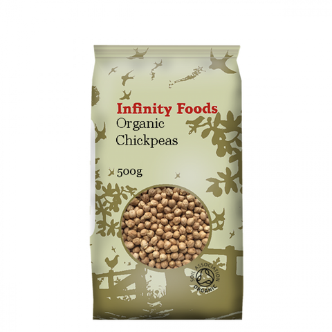 Infinity Foods Organic Chickpeas 500g