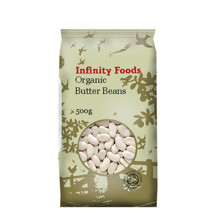 Infinity Foods Organic Butter Beans 500g