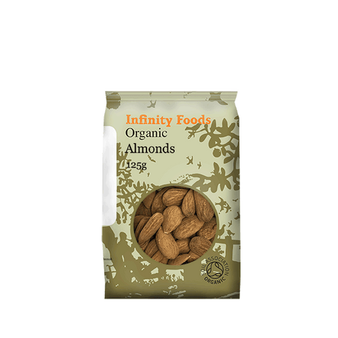 Infinity Foods Organic Almonds 125g