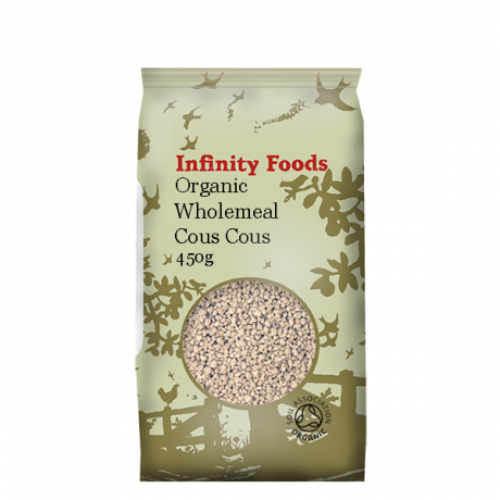 Infinity Foods Organic Wholemeal Cous Cous 450g