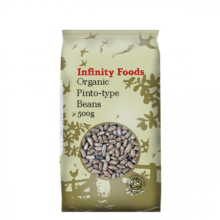 Infinity Foods Organic Pinto-type Beans 500g