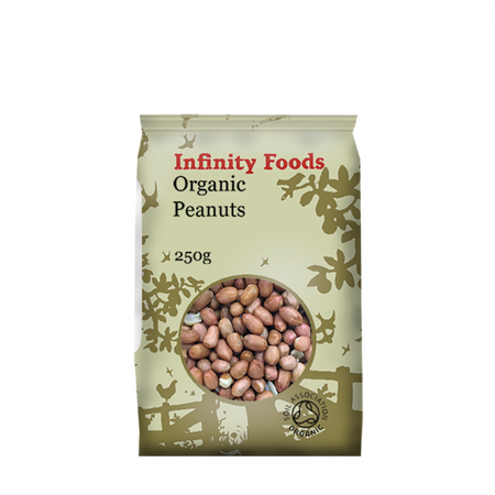 Infinity Foods Organic Peanuts 250g