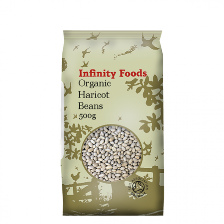 Infinity Foods Organic Haricot Beans 500g
