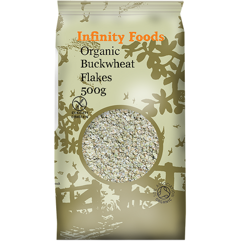 Infinity Foods Organic Buckwheat Flakes 500g